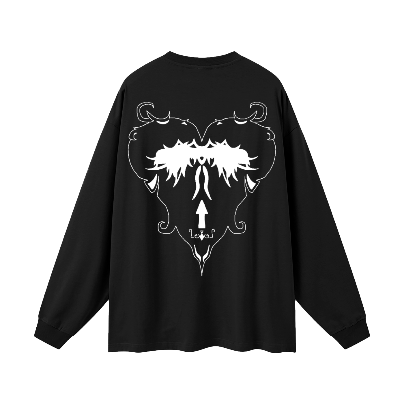 LeveL Oversized Unisex Long Sleeve T-Shirt