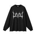 LeveL Oversized Unisex Long Sleeve T-Shirt